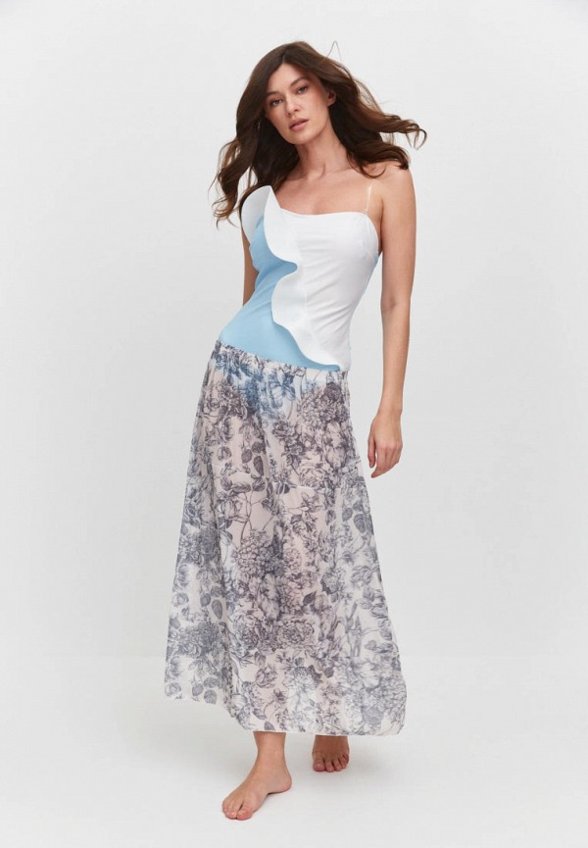 Купальник и юбка Perles