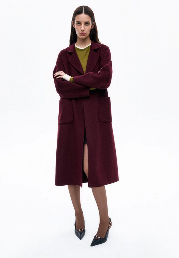 Пальто однобортное Yollo