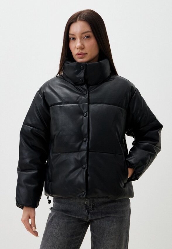Куртка кожаная утепленная Calliope
