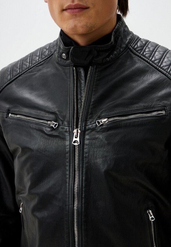 Куртка кожаная Jorg Weber