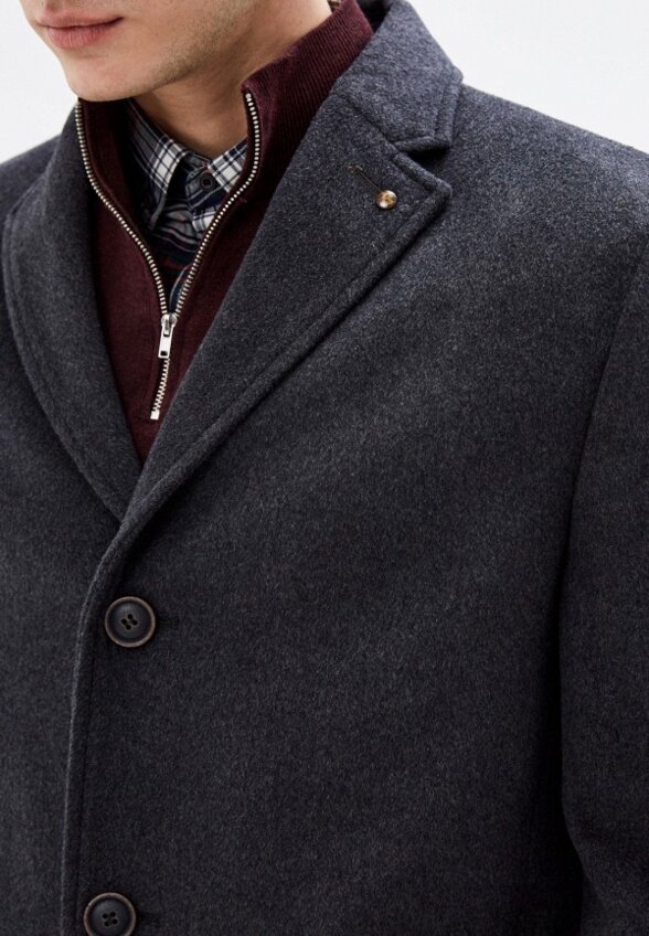 Пальто однобортное Bazioni