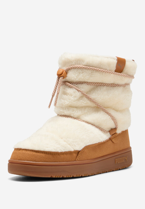 Сапоги утепленные женские PUMA Snowbae Suede, Белый