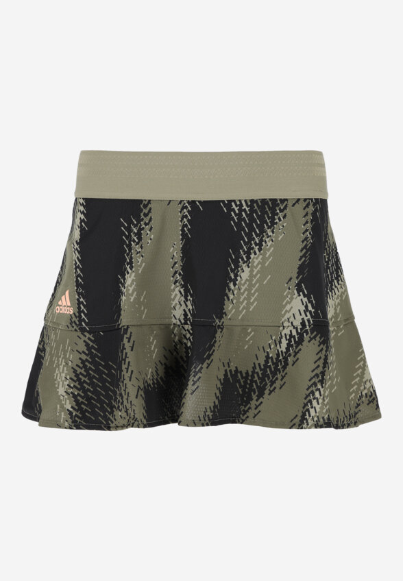 Юбка-шорты женская adidas Tennis Printed Match Skirt Primeblue, Коричневый