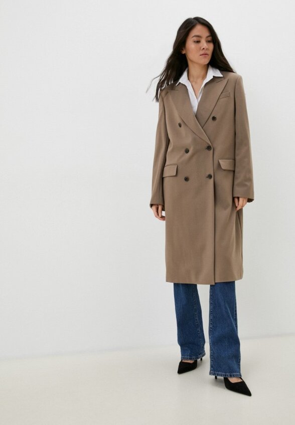 Пальто двубортное Charuel