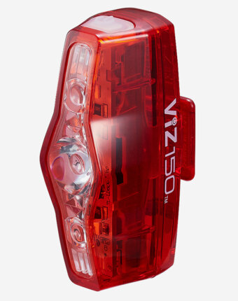 Фонарь велосипедный задний Cat Eye VIZ150, Красный женщинам