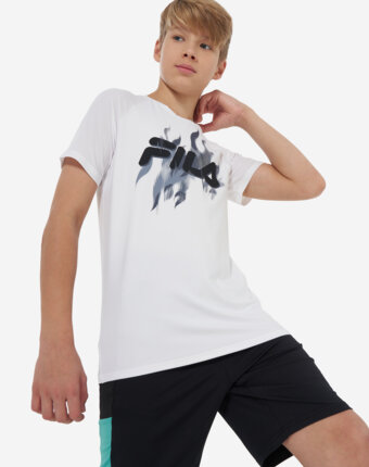 Футболка для мальчиков FILA, Белый женщинам
