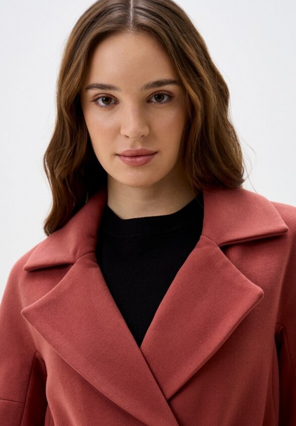 Пальто двубортное Gaxgax