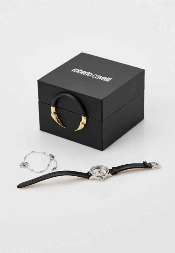 Часы и браслет Roberto Cavalli