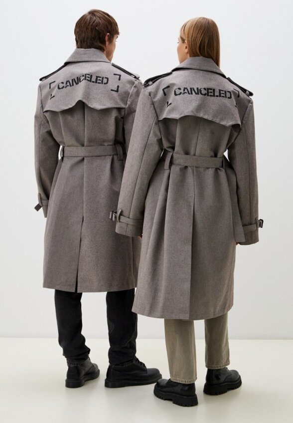 Тренч Post Ironic