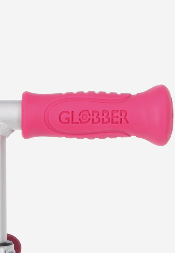 Самокат 3-х колесный детский Globber Primo Foldable Lights, Розовый