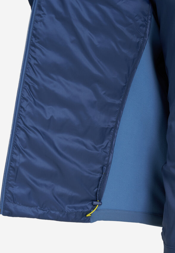 Ультралегкий пуховик мужской Jack Wolfskin Routeburn Pro, Синий