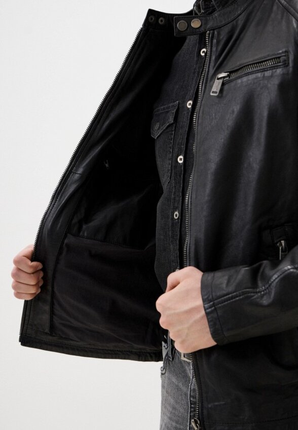 Куртка кожаная Mustang