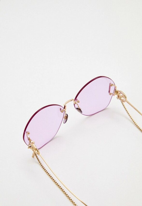 Очки солнцезащитные и цепочка Gucci