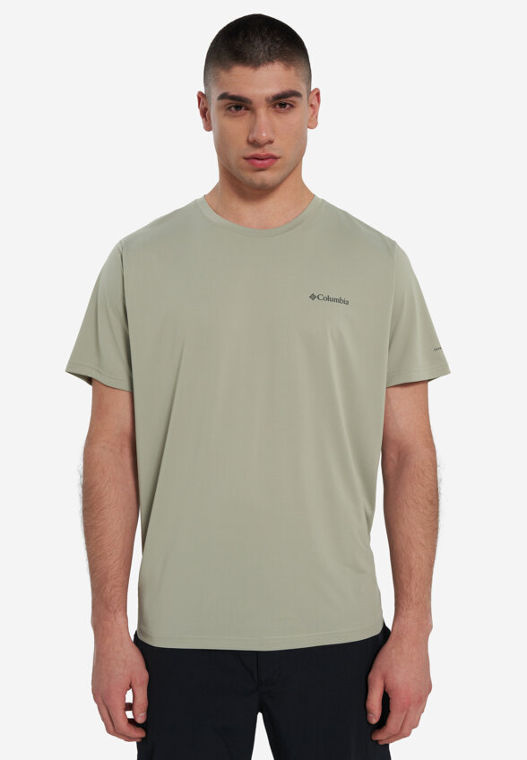 Футболка мужская Columbia Hike Crew, Зеленый