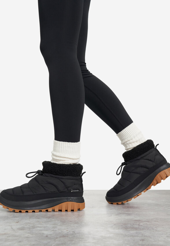 Сапоги утепленные женские Columbia Snowtrot Shorty, Черный