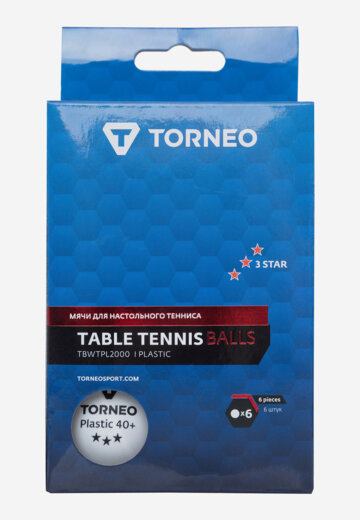 Мячи для настольного тенниса Torneo, Белый