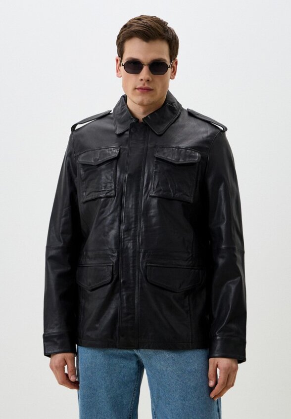 Куртка кожаная Jorg Weber