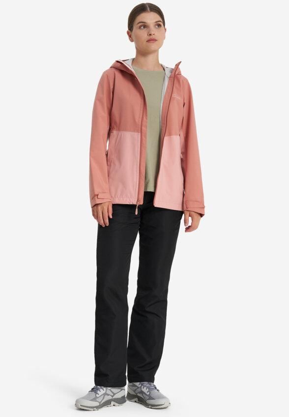 Куртка мембранная женская Jack Wolfskin Weiltal, Розовый