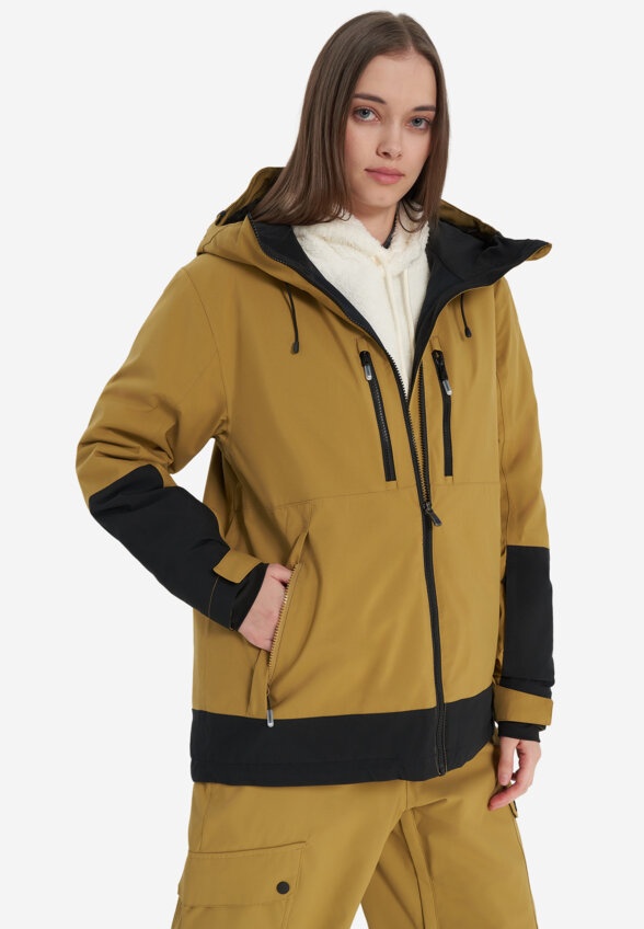 Куртка сноубордическая женская Roxy Upwards, Бежевый