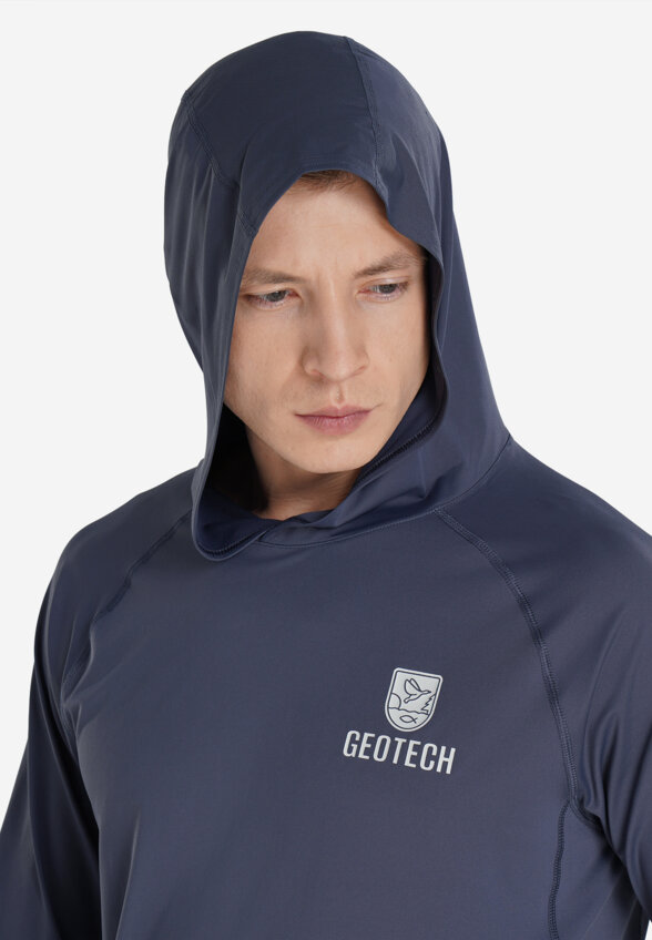 Лонгслив мужской Geotech, Синий