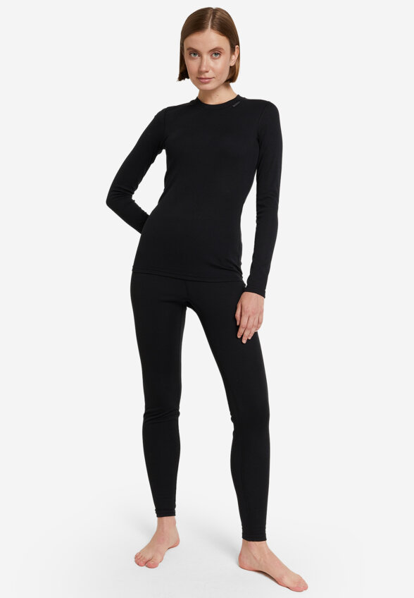 Термобелье верх женское Glissade, Черный