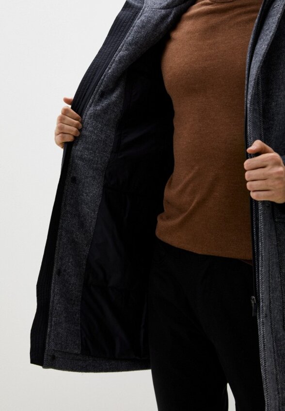 Пальто однобортное Madzerini