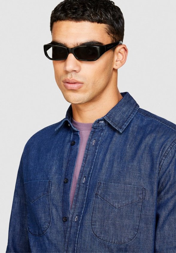 Рубашка джинсовая Sisley