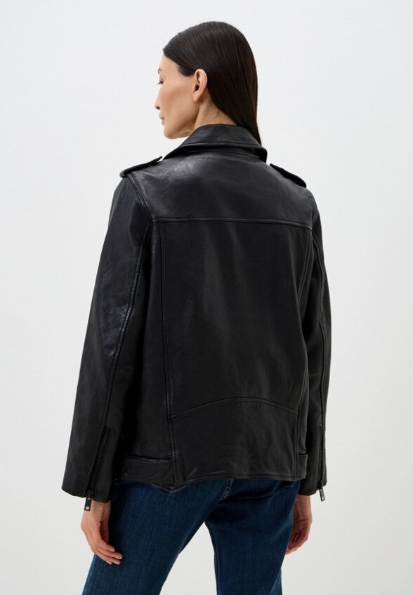 Куртка кожаная Снежная Королева