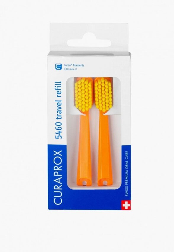 Комплект насадок для зубной щетки Curaprox