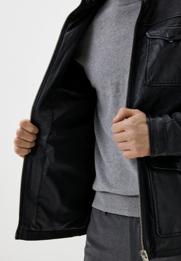 Куртка кожаная Jorg Weber