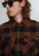 Рубашка мужская DICKIES Sacramento, Коричневый7  - превью