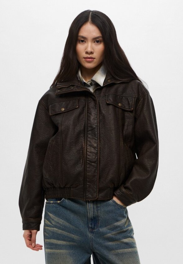 Куртка кожаная Befree