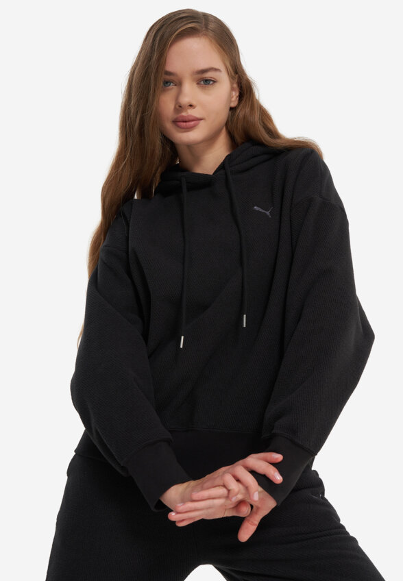 Худи женское PUMA, Черный