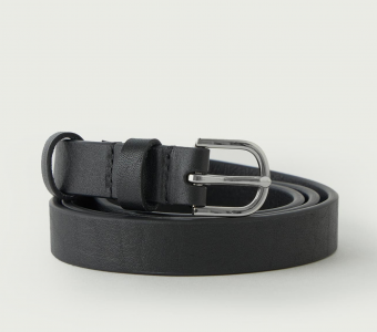 УЗКИЙ РЕМЕНЬ С ПОЛУКРУГЛОЙ ПРЯЖКОЙ женщинам