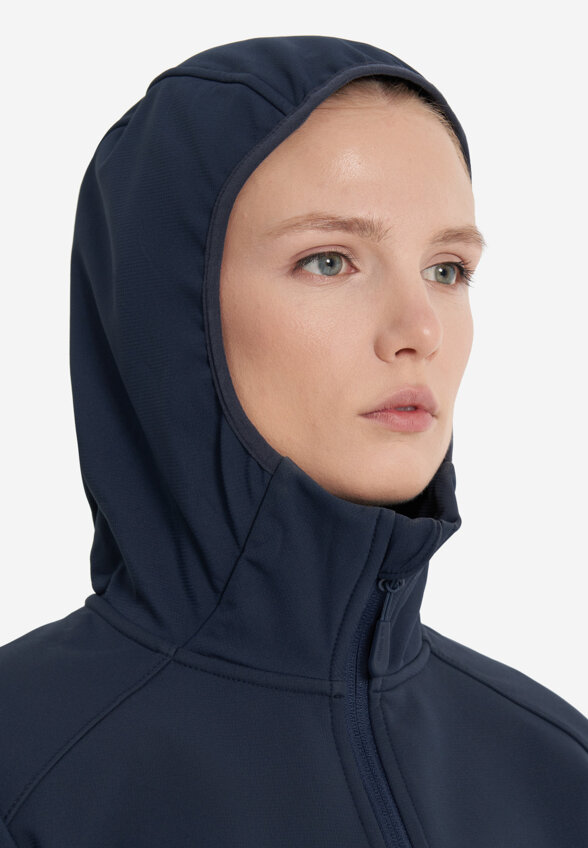 Куртка софтшелл женская Jack Wolfskin Bornberg, Синий