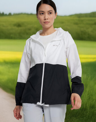 Ветровка женская Columbia Flash Forward II Windbreaker, Белый женщинам