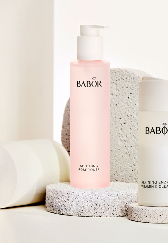 Очищающий дуэт «Пудровый розовый»