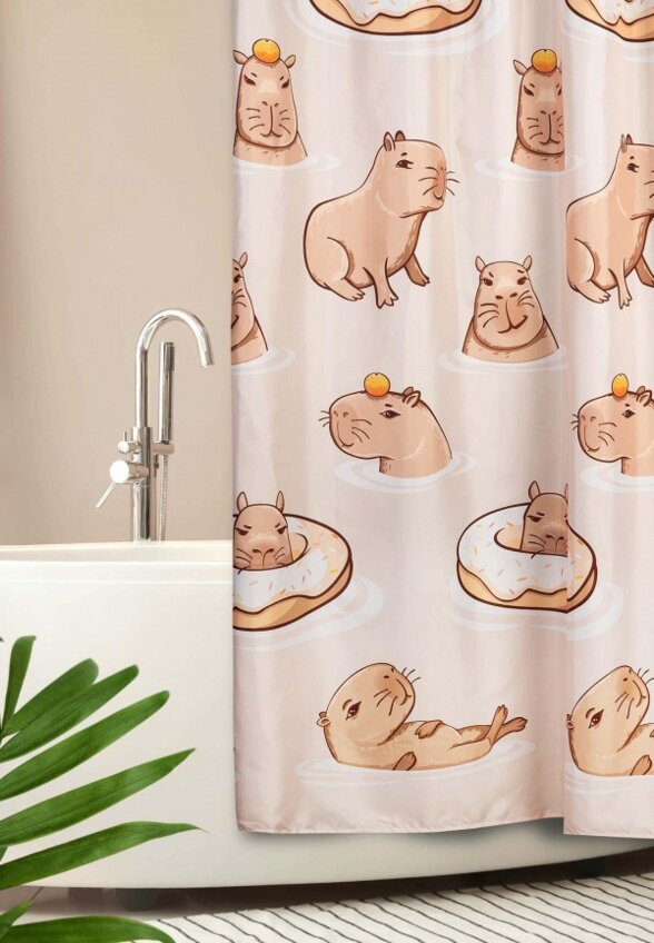 Штора для ванной Crazy Getup