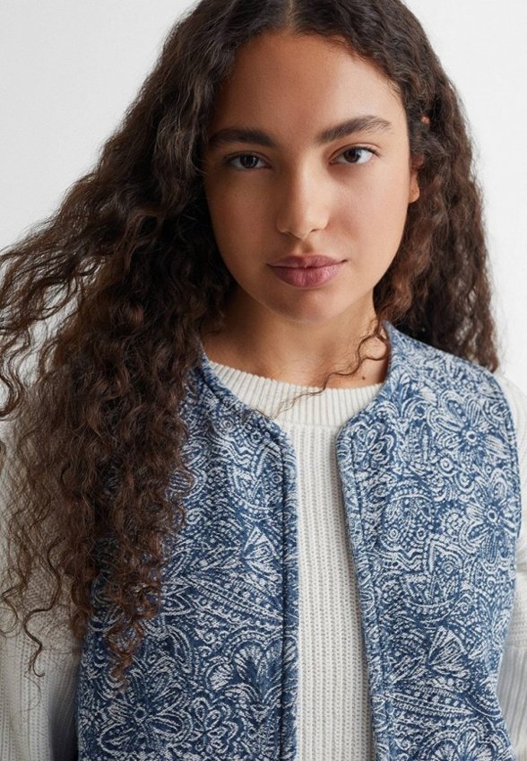 Жилет джинсовый Mango Teen