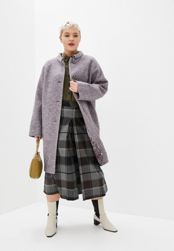 Пальто однобортное Ovelli