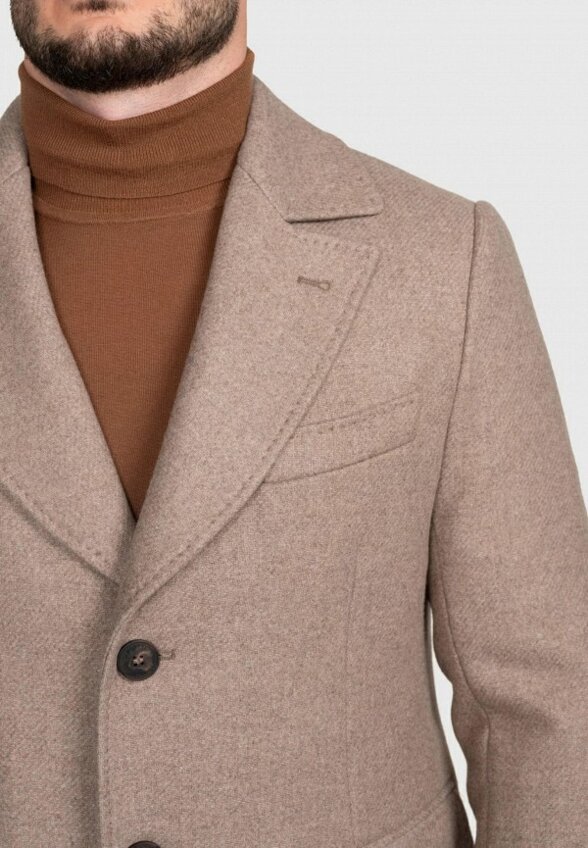 Пальто однобортное Sarto Reale