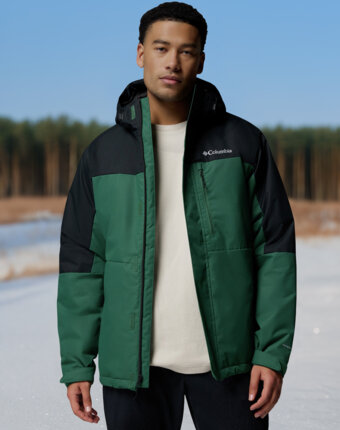 Куртка утепленная мужская Columbia Hikebound II Insulated Jacket, Зеленый женщинам