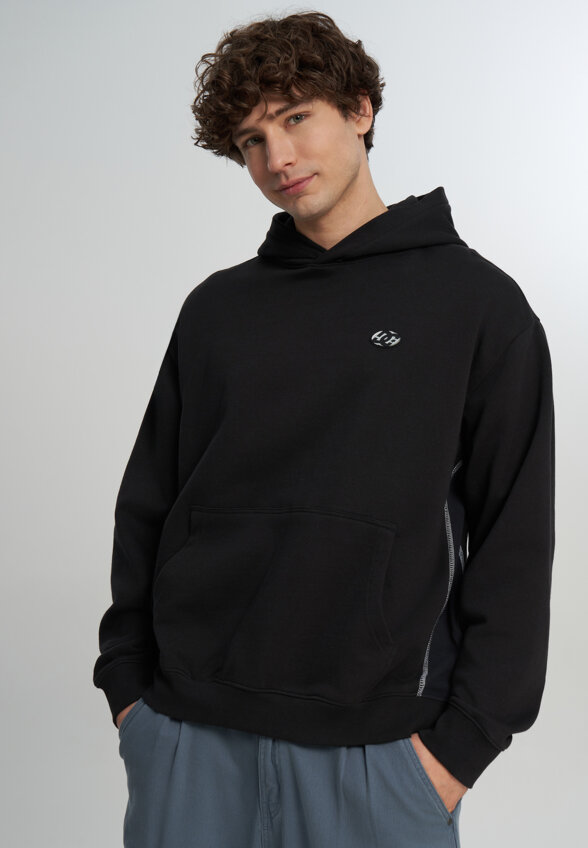 Худи мужское DC Shoes Flow Down, Черный