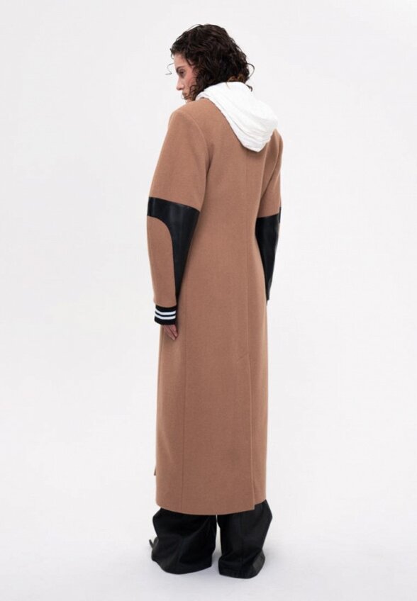 Пальто однобортное Shi-shi