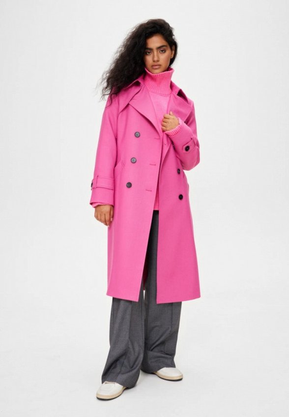 Пальто двубортное SashaOstrov