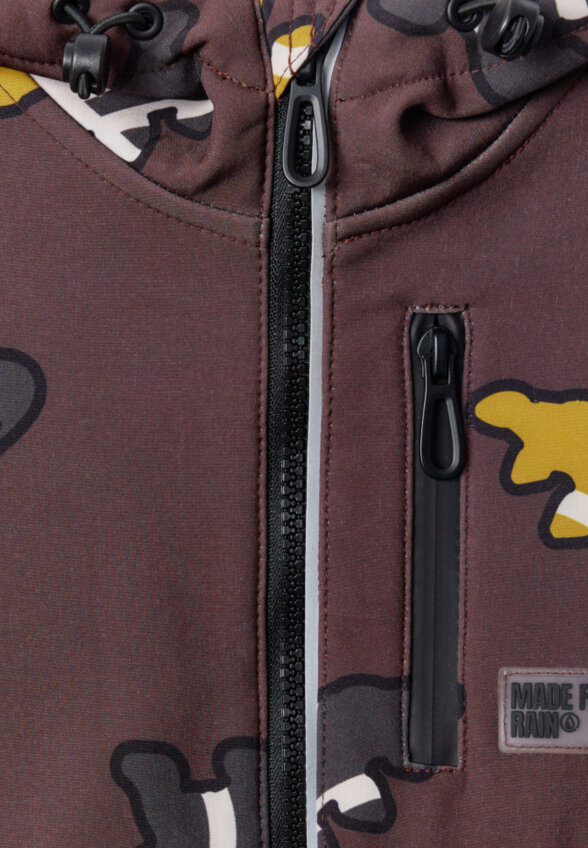Ветровка из Softshell на флисе для мальчиков
