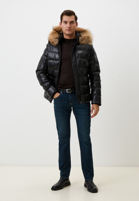 Куртка кожаная Jorg Weber