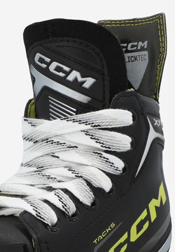Коньки хоккейные детские CCM Tacks XF 80 YTH, Черный