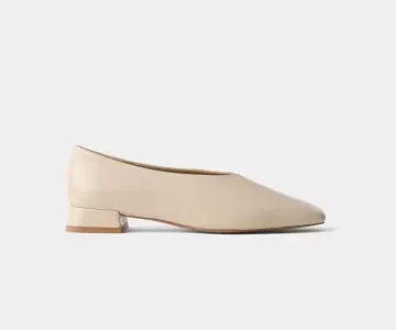 БАЛЕТКИ ИЗ ГЛАДКОЙ КОЖИ