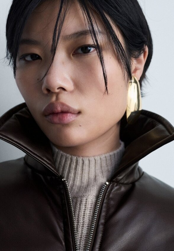 Куртка кожаная Mango